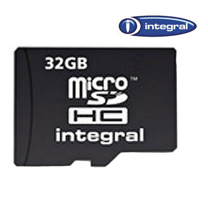 Integral 32GB Class 10 microSDHC Memory Card
