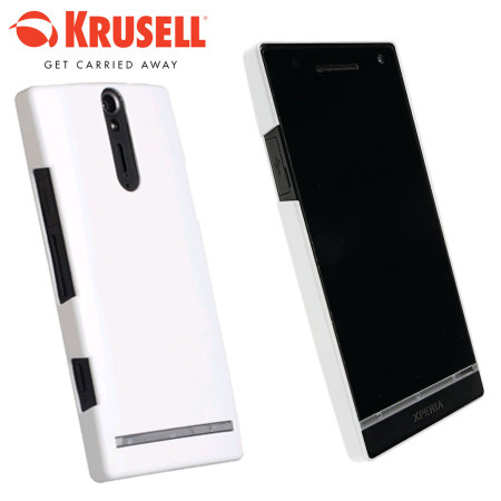 Krusell ColorCover Xperia S Hülle in Weiß