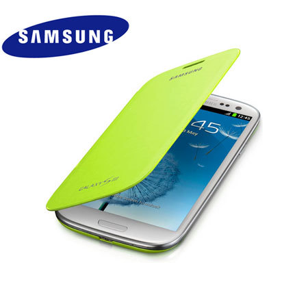 Flip Cover officielle Samsung Galaxy S3 EFC-1G6FLECSTD – Menthe