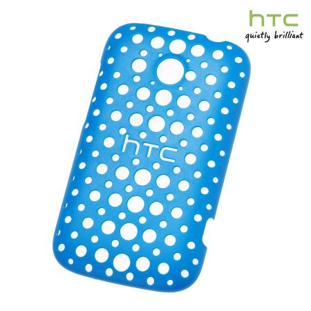Original HTC Desire C Hülle Hard Shell HC C780 in Blau