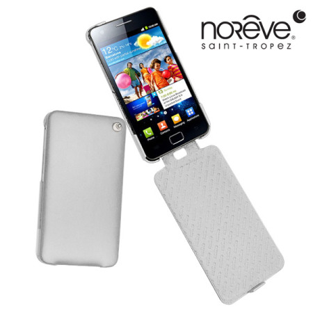 Noreve Tradition A Leather Case for Samsung Galaxy S2 i9100 - White