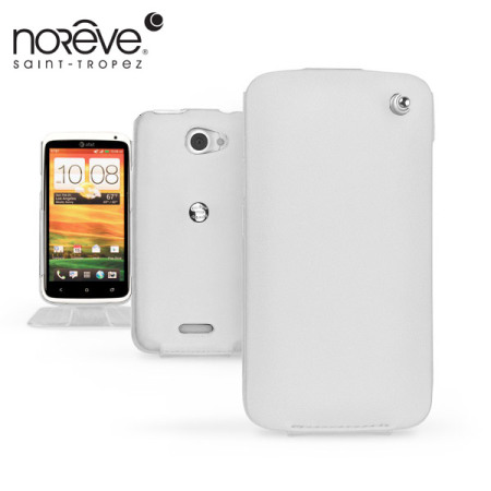 Noreve Tradition Leather Case for HTC One X - White