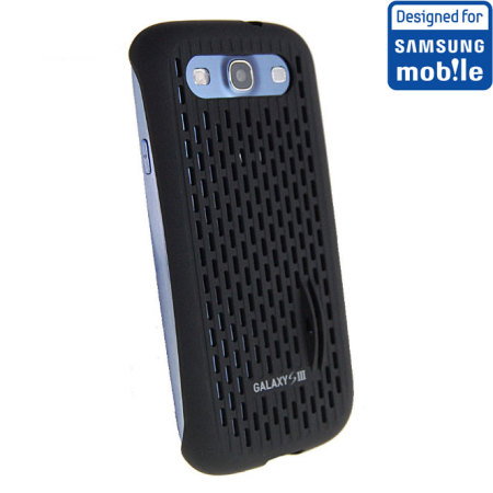 Originele Samsung Galaxy S3 Mesh Vent Case - Zwart