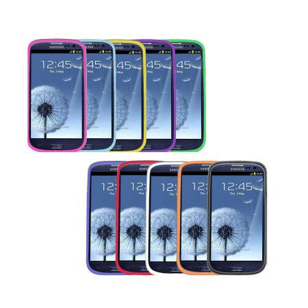 10-in-1 Silicone Case Pakket voor Samsung Galaxy S3