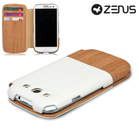 appel ouder Niet ingewikkeld Zenus Masstige Oak Samsung Galaxy S3 Diary Series Case - Camel