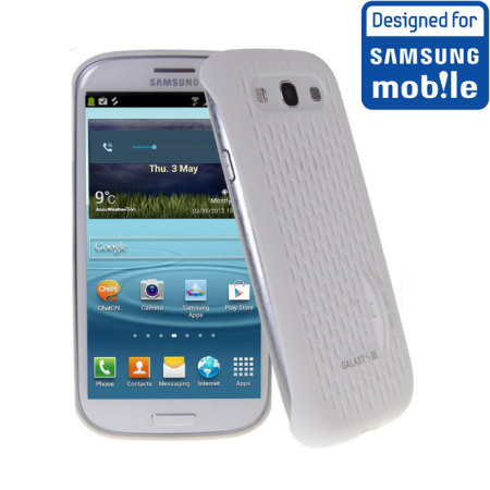 Originele Samsung Galaxy S3 Mesh Vent Case - Wit