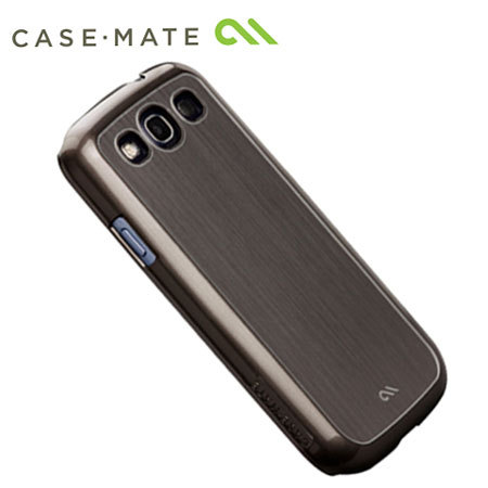 Case-Mate Geborsteld Aluminium voor Samsung Galaxy S3 i9300 - Zilver