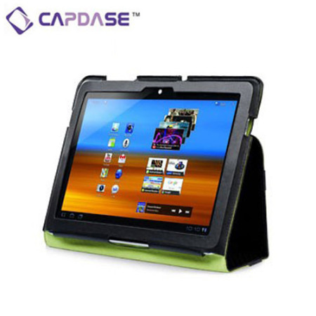 Capdase Folio Samsung Galaxy Tab 2 (10.1) Case - Black / Green