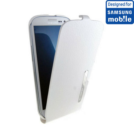 Offizielle Samsung Galaxy S3 Tasche im Flipdesign in Weiß