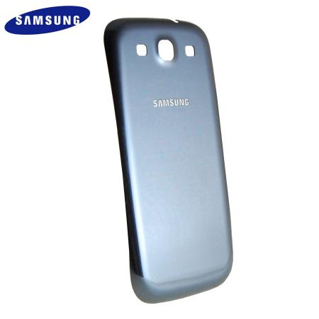 Genuine Samsung i9300 Battery Cover - Pebble Blue