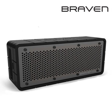 tub mærke navn psykologi Braven 625s Portable Wireless Speaker - Black / Grey