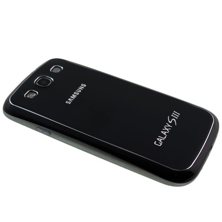 Cache-Batterie de Rechange Samsung Galaxy S3 Metal - Noir