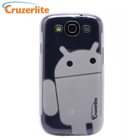 Cruzerlite Androidified TPU Case voor Samsung Galaxy S3 - Clear