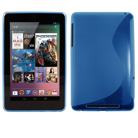 FlexiShield Wave Case for The Google Nexus 7 Blue