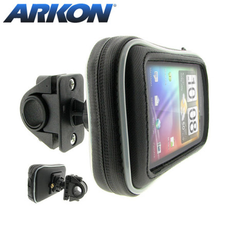 Arkon SM032 Water Resistant Case with Bicycle Mount