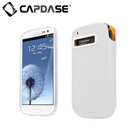 Pack Protection Samsung Galaxy S3 Capdase Xpose & Luxe - Blanc