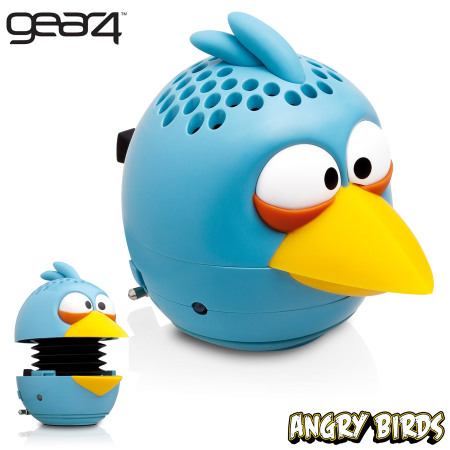 Mini altavoz Angry Birds G4PG778G de Gear 4- Azul