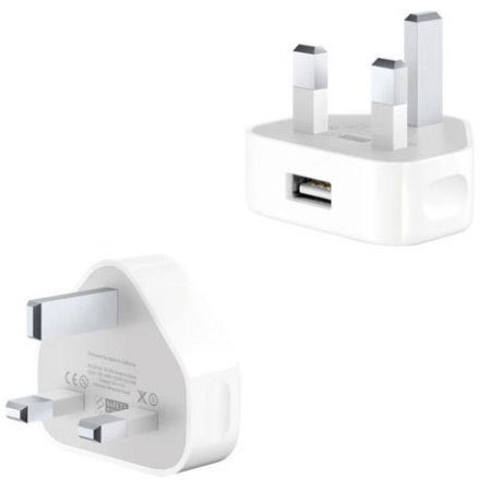 Official Apple Lightning Mains Charger - White