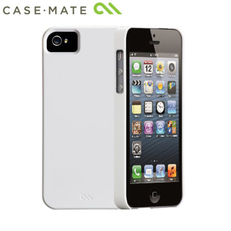 CaseMate Barely There 2.0 für Apple iPhone 5S / 5 Schutzhülle in Weiß