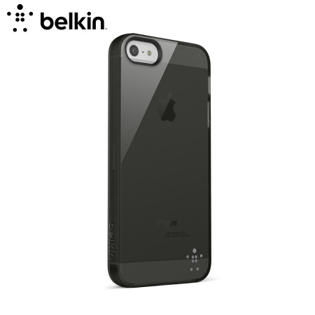 Belkin F8W093 Grip Sheer Case for iPhone 5S / 5 - Translucent Black