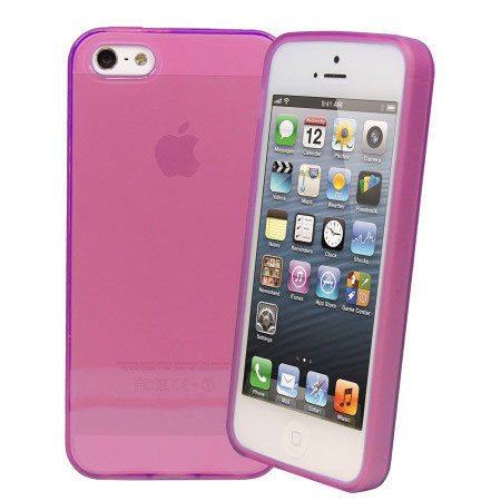 FlexiShield Skin For iPhone 5S / 5 - Purple
