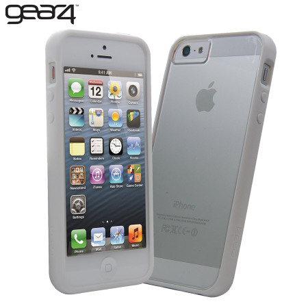 Coque iPhone 5S / 5 Gear4 IceBox Edge – IC535G - Blanche