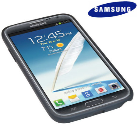 Samsung Galaxy Note 2 Protective Hard Case EFC-1J9BBEGSTD  - Black