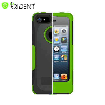 Coque iPhone 5S / 5 Trident Aegis - Verte