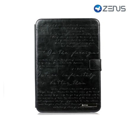 Zenus Masstige Lettering Folder Galaxy Note 10.1 Tasche in Schwarz