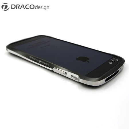 Bumper iPhone 5S / 5 Draco Design Aluminium - Gris graphite