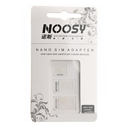 Noosy – lot de 100 cartes Nano Sim 4 en 1, adaptat – Grandado