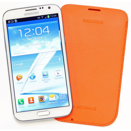 Etui Samsung Galaxy Note 2 - EFC-1J9LOEGSTD - Orange