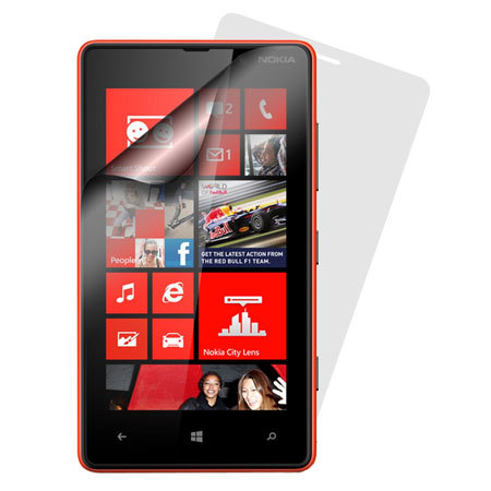 Nokia SP-NOK06 Nokia Lumia 820 Screen Protector - Twin Pack