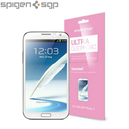 Spigen SGP Samsung Galaxy Note 2 Screen Protector - Ultra Oleophobic