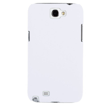 Ultra Thin Textured Hard Case for Samsung Galaxy Note 2 - White