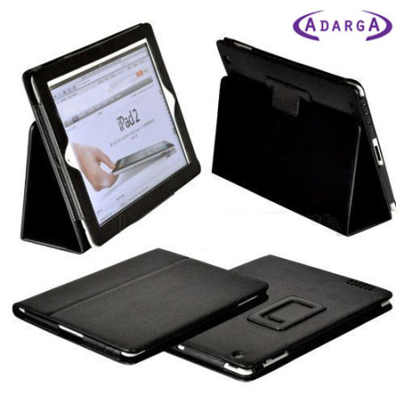 Housse iPad Mini 3 / 2 / 1 Adarga Stand and Type - Noire