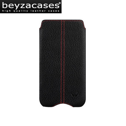 Etui en cuir iPhone 5 Beyza Zero Series - Noir