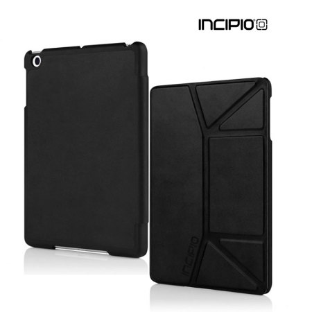 Custodia Incipio Farday Folio In Similpelle Nera Per IPad Mini 4 E 5 (7.9 Pollici)