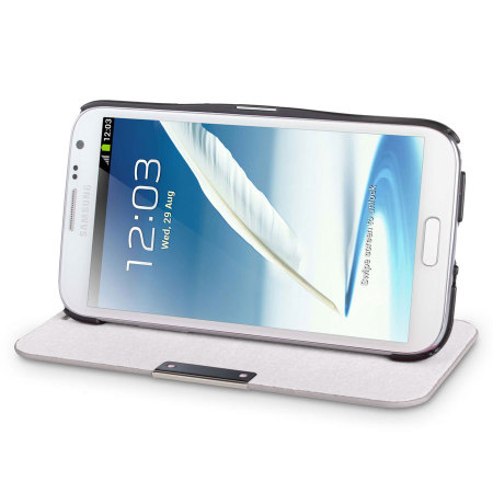Samsung Galaxy Note 2 Flip Case - White