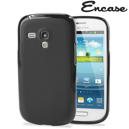 Straat moordenaar variabel Encase FlexiShield Samsung Galaxy S3 Mini Case - Black