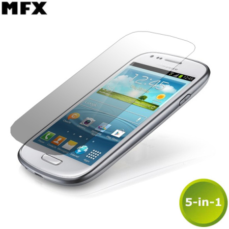 MFX Screen Protector  5-in-1 Pack - Samsung Galaxy S3 Mini
