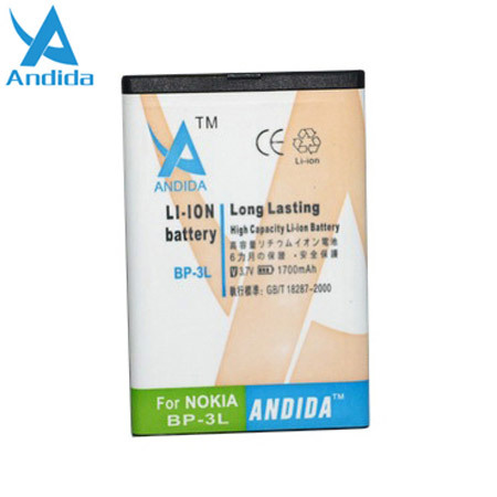 Andida Extended Battery for Lumia 610 / 710 - 1700mAh