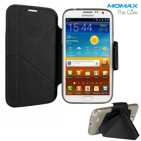 Housse Samsung Galaxy Note 2 Momax The Core - Noire