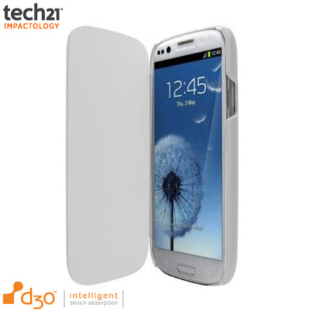 Tech21 Impact Snap Case with Flip for Samsung Galaxy S3 Mini - White