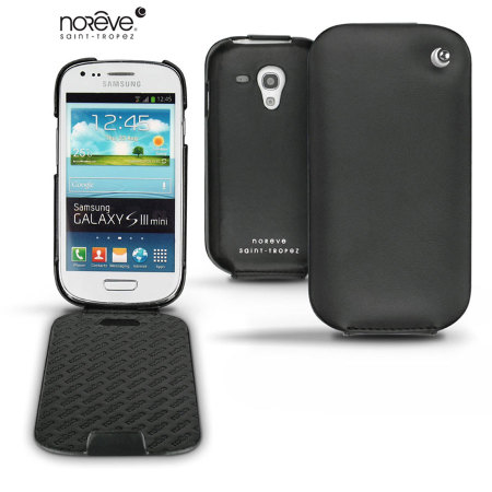 Noreve Tradition Leather Case for Samsung Galaxy S3 Mini - Black