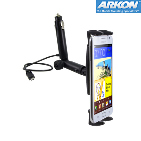 Soporte cargador de coche Arkon Slim-Grip Micro USB para Samsung Galaxy S3