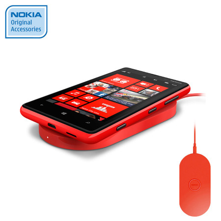 Nokia Lumia 820 / 920 Wireless Charging Plate DT-900RD - Red