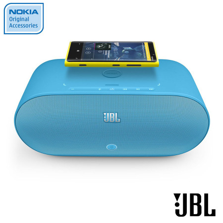 Woods Miniature glemme Nokia JBL Powerup Qi Wireless Charging Speaker MD-100WCY - Cyan