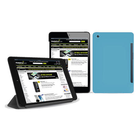 FlexiShield Smart Cover Case for iPad Mini 3 / 2 / 1 - Blue