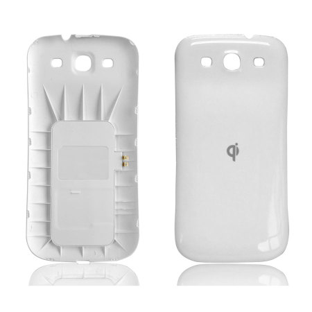 Samsung Galaxy S3 Qi Wireless Charging Back Cover - White